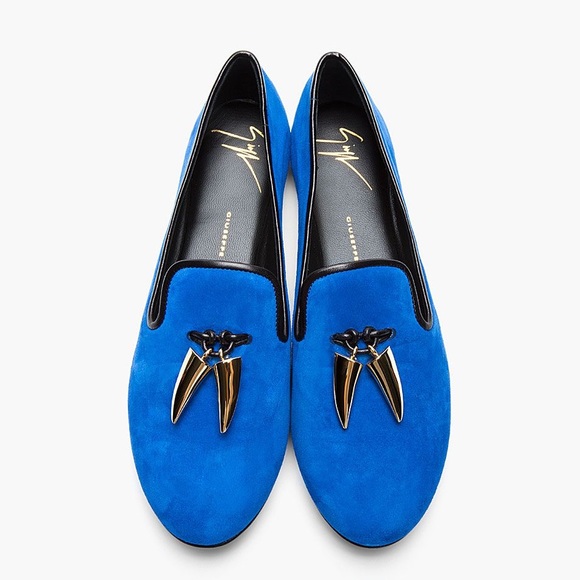 royal blue loafers